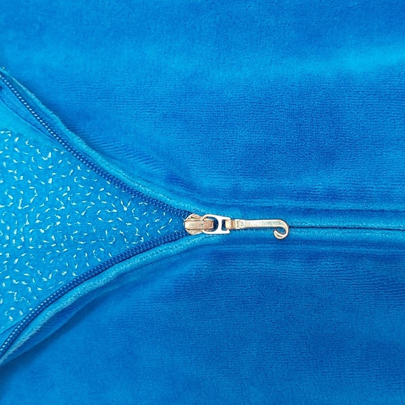 Juicy couture velour y2k royal blue jacket - Picture 3 of 11